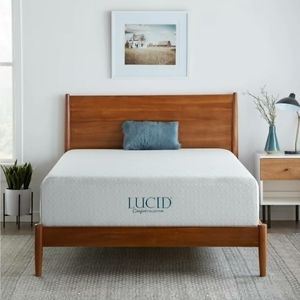 Lucid Comfort Collection Memory Foam Mattress